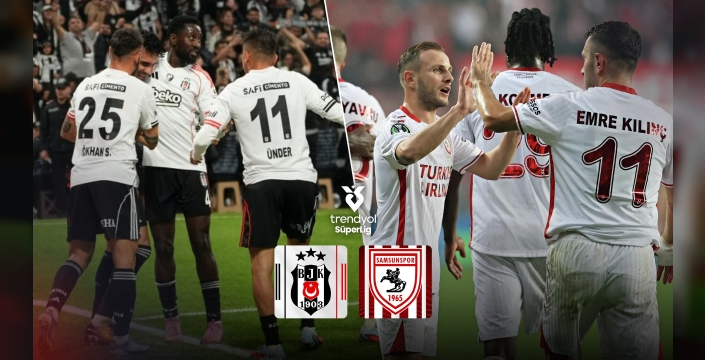 Beşiktaş 4 eksikle zorlu Samsunspor virajında 1 Beşiktaş 4 eksikle zorlu Samsunspor virajında