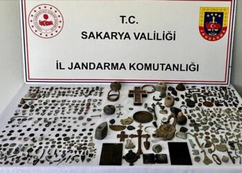 Müze gibi araç: Bizans dönemine ait 589 eser ele geçirildi