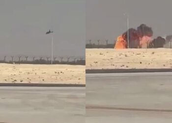 Hindistan’ın milli gururu LCA Tejas, gösteri uçuşunda çakıldı