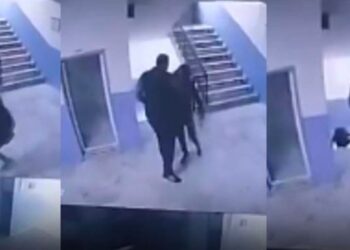 Okulda skandal görüntüler: Müdür, otizmli öğrenciyi merdivenden fırlattı