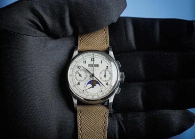1943 yapımı Patek Philippe Ref. 1518, 744 milyon TL’ye satıldı