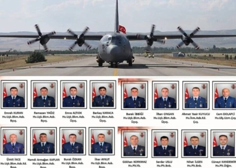 Düşen C-130 askeri kargo uçağının enkazını inceleyen ekip yurda döndü 1 Düşen C-130 askeri kargo uçağının enkazını inceleyen ekip yurda döndü