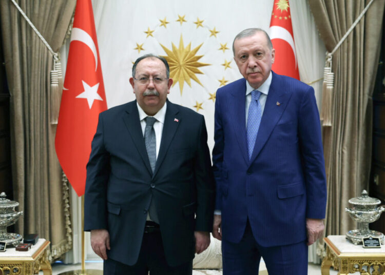 Erdoğan, YSK Başkanı Yener ile bir araya geldi 1 Erdoğan, YSK Başkanı Yener ile bir araya geldi
