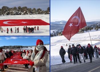 Binlerce kişi, Sarıkamış şehitlerini anmak için Allahuekber Dağları’nda buluştu
