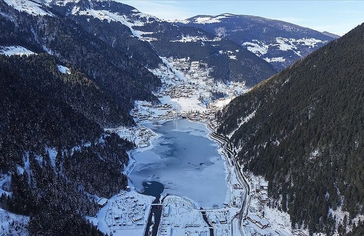 Uzungöl, kış festivaline hazırlanıyor 1 Uzungöl, kış festivaline hazırlanıyor