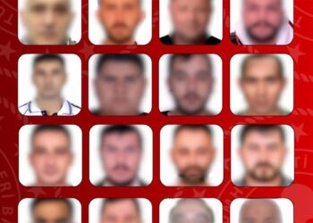 Kırmızı bültenle aranan 13 kişi Gürcistan’da yakalandı