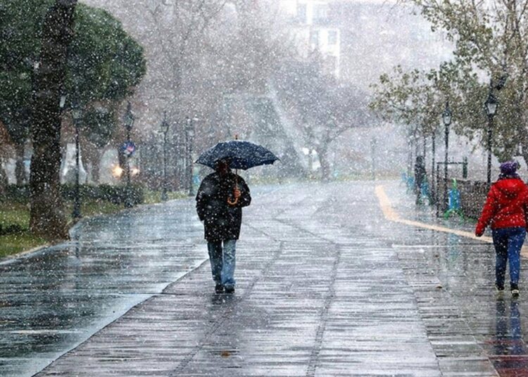 Meteoroloji'den sağanak beklentisi 1 Meteoroloji’den karla karışık yağmur ve kar yağışı tahmini