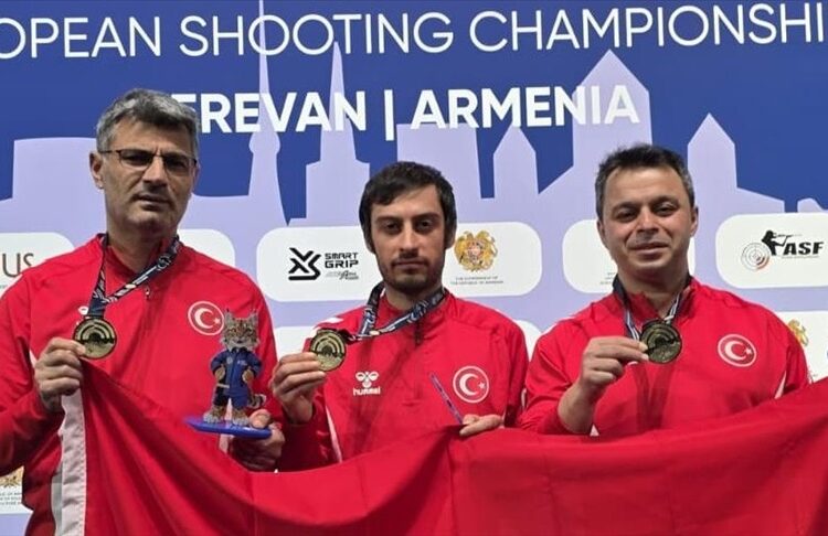 Milli atıcılar Avrupa şampiyonu oldu