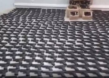 Jandarmadan operasyon: 1107 ruhsatsız tabanca ele geçirildi