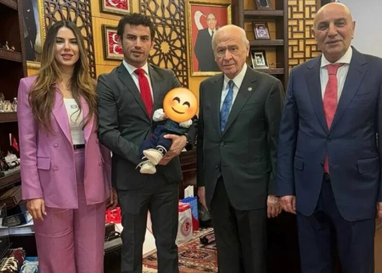 Eski Keçiören Belediye Başkanı Turgut Altınok Bahçeli’yi ziyaret etti