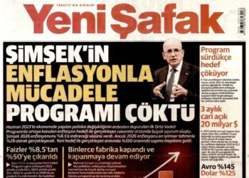 Yenişafak’ın hedefinde yine Şimşek var