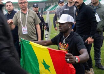 Senegal bayrağı açın Amedsporlu Diagne’ye polis müdahalesi