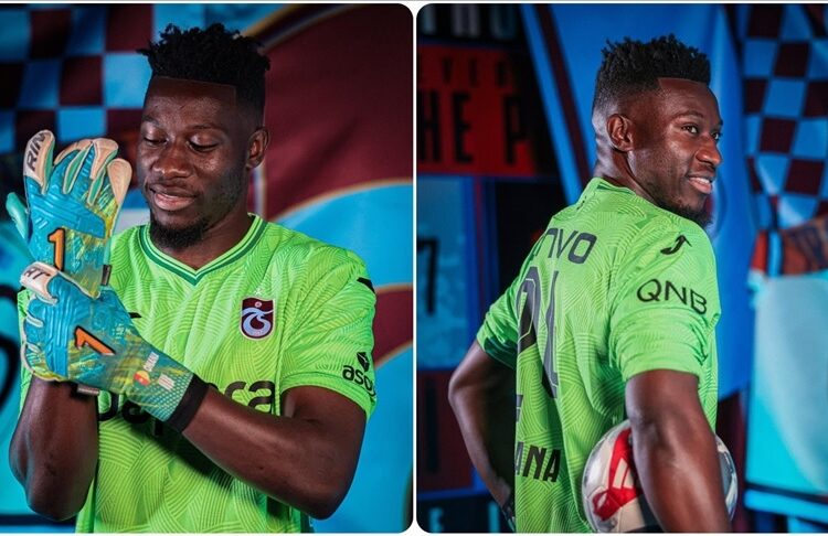 Onana Trabzonspor’a veda etti
