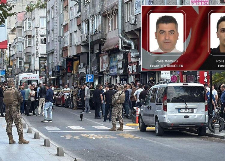 Silahlı kavga ihbarına giden 2 polis şehit oldu 1 Silahlı kavga ihbarına giden 2 polis şehit oldu