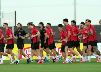 A Milli Futbol Takımı, Paraguay maçının hazırlıklarını sürdürdü