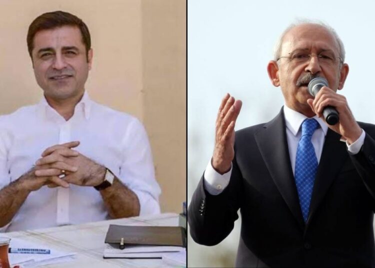Demirtaş’tan Kılıçdaroğlu’nun ziyaret talebine ret 1 Demirtaş’tan Kılıçdaroğlu’nun ziyaret talebine ret