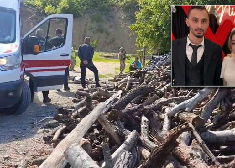 Tartıştığı eşini odunla döverek öldürdü