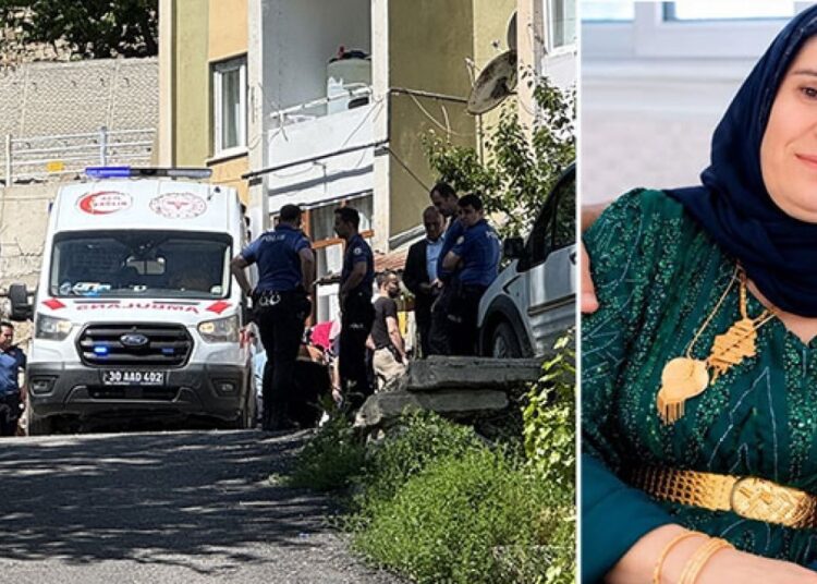 Odun parçasıyla 5 çocuk annesi eşini katletti