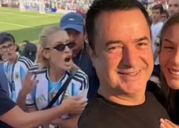 Acun Ilıcalı’nın eşi tribünde kavga çıkardı