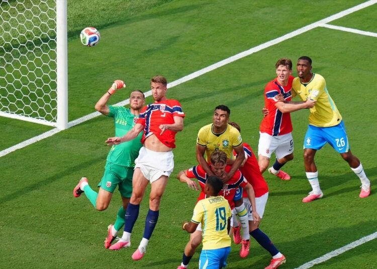 2026 FIFA Dünya Kupası son 16 turunda Norveç Brezilya’yı 2-1 yendi