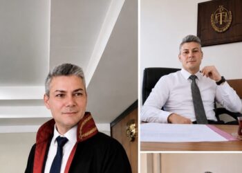 Çektirdiği fotoğraflarla doktor eşini bile “hakimim” diye kandırmış