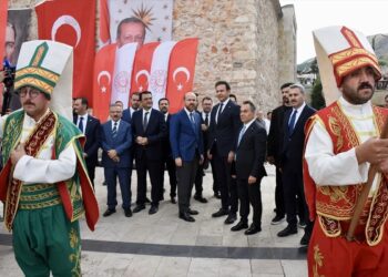 Dünya Etnospor Birliği Başkanı Erdoğan, Tokat’ta gençlerle buluştu