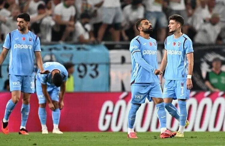 Trabzonspor'un Avrupa'da galibiyet hasreti sürdü 1 Trabzonspor’un Avrupa’da galibiyet hasreti sürdü