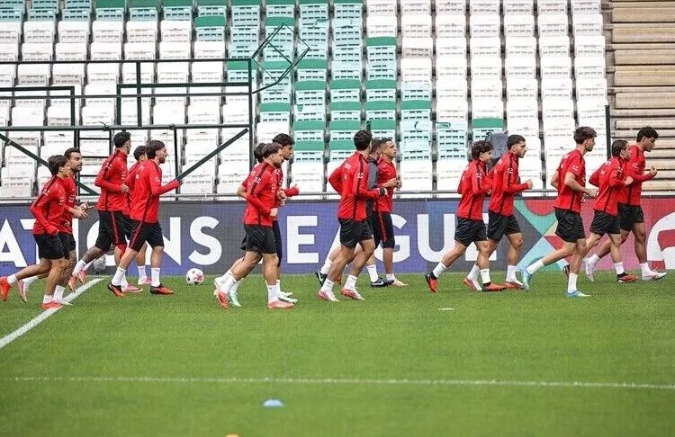A Milli Futbol Takımı, İtalya maçına hazır