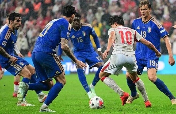 A Milli Futbol Takımı, İtalya'ya 4-1 yenildi 1 A Milli Futbol Takımı, İtalya’ya 4-1 yenildi