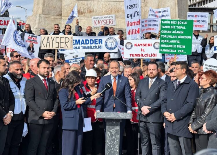 Fatih Erbakan'dan kademeli emeklilik için düzenleme çağrısı 1 Fatih Erbakan’dan kademeli emeklilik için düzenleme çağrısı