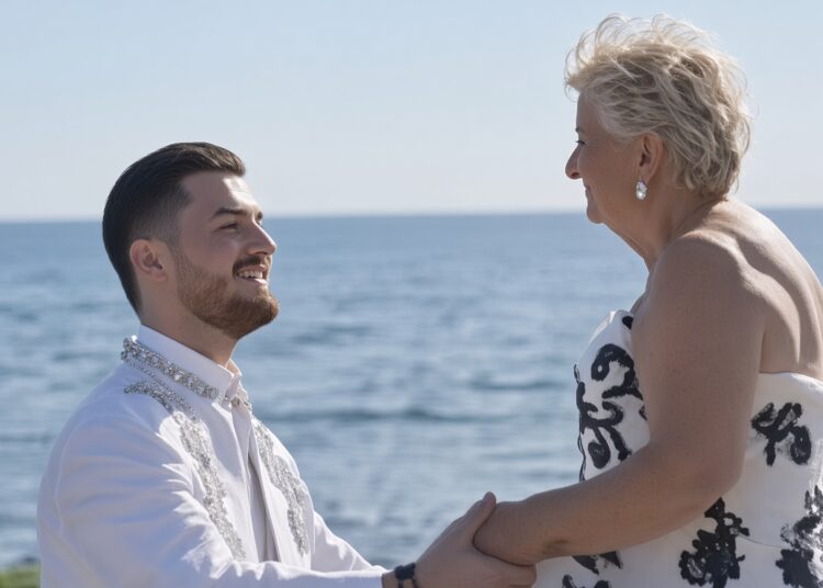 Mardinli 21 yaşındaki genç, 80 yaşındaki İtalyan sevgilisine gelinlik giydirdi 1 Mardinli 21 yaşındaki genç, 80 yaşındaki İtalyan sevgilisine gelinlik giydirdi