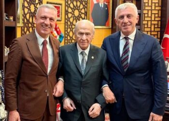 Cumhurbaşkanı Başdanışmanı Saral, Devlet Bahçeli’yi ziyaret etti